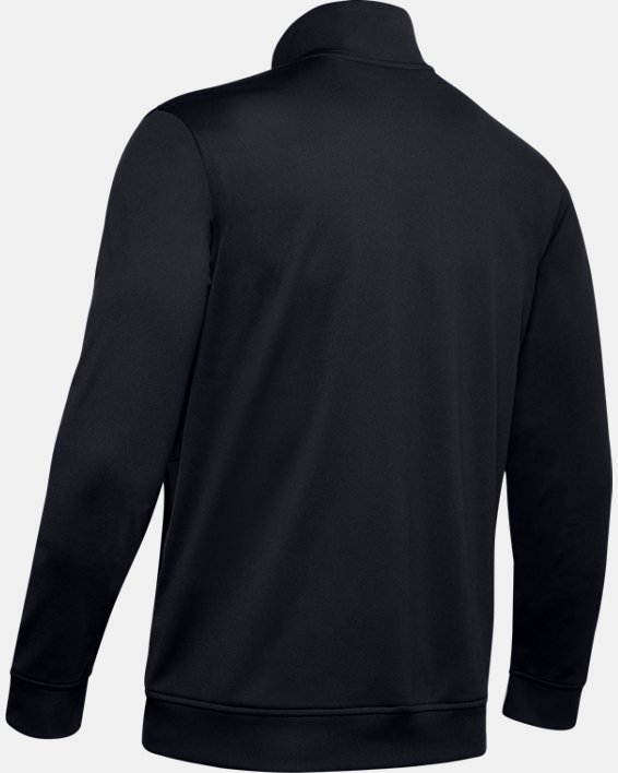 เสื้อแจ็คเก็ตผ้าถัก UA Sportstyle สำหรับผู้ชาย, Black, pdpMainDesktop image number 5